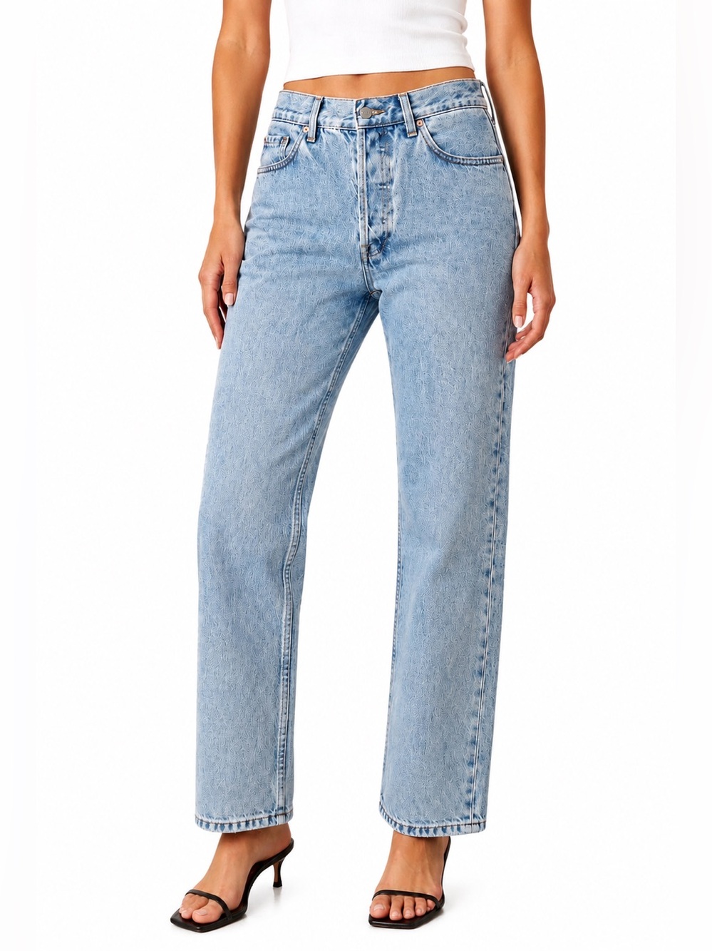 Everlane Women's The Relaxed Straight Fit Organic Cotton Jeans - Size 25R